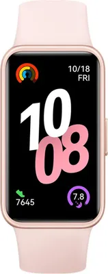 Produktbild von Huawei Band 10 Fitnesstracker pink - AMOLED, Automatische Workout-Erkennung