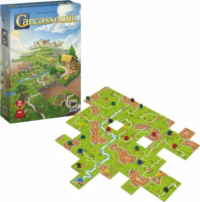 Produktbild von Brettspiel Carcassonne Grundspiel V3.0, Neue Edition,