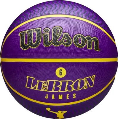 Produktbild von Piłka Wilson Nba Player Icon Lebron James Outdoor WZ4027601XB