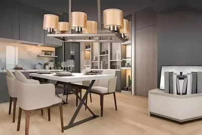Immagine prodotto di Stile della lampada a soffitto Design moderno Luci contemporanee Sala da pranzo