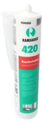 Produktbild von RAMSAUER 420 Kachelofen Fugendichtstoff 310 ml Kartusche