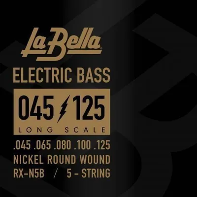 Zdjęcie produktu dla La Bella RX-N5B RX 45-125 Struny do gitary basowej 5-strunowej