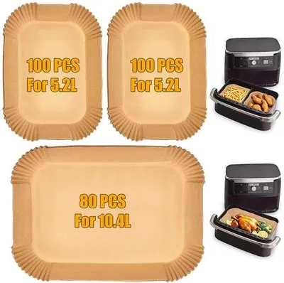 Obrázek produktu pro Papír na pečení do horkovzdušné fritézy, 180 kusů