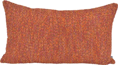 Produktbild von H.O.C.K. Becci Dekokissen 70x40cm terra burgund Bouclé-Struktur