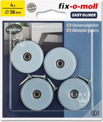 Produktbild von Universal-Gleiter Easyglider fix-o-moll rund 38 mm S
