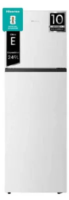 Image de Hisense RT327N4AWE réfrigérateur-congélateur Pose libre 249 L E Blanc