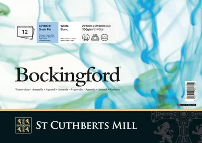 Immagine prodotto di BOCKINGFORD, cartoncino per acquerelli St Cuthberts Mill, modello T4713000101DQ: 300 g/m²