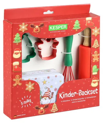 Productafbeelding van KESPER 69128 Bakset voor kinderen, 5-delig.
