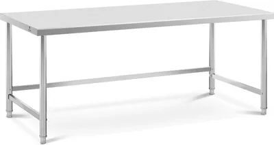 Produktbild von Expondo Royal Catering Edelstahl-Arbeitstisch - ECO - 200 x 90 cm - 300 kg -