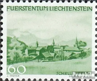 Produktbild von Briefmarken Liechtenstein 1944 Mi 233 gestempelt Landschaften