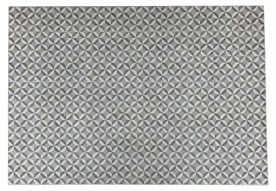 Vinylteppich, geometrisches Muster, Beige, 140 x 200 cm