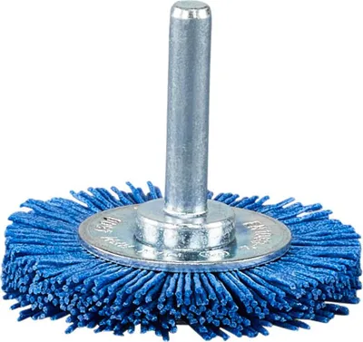 Immagine prodotto di MAKITA D-45624 spazzola circolare in nylon 50 mm, levigatura fine, attacco 6 mm