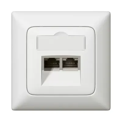 Image de LEGRAND LEGR Abd. RJ 45 Rutenbeck Creo 776758 ultra blanc