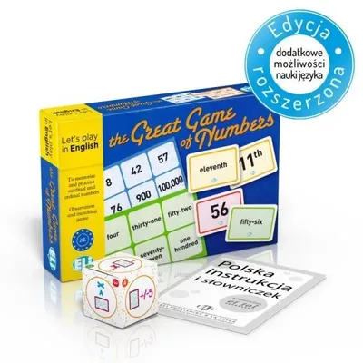 Productafbeelding van Gra językowa Angielski Great Games of Numbers - ELI