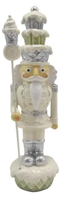Immagine prodotto di Clayre & Eef Schiaccianoci 16 cm Beige Plastica color argento
