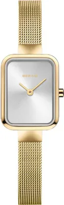 Produktbild von Damenarmbanduhr BERING 14520-330 in klassischem Gold.