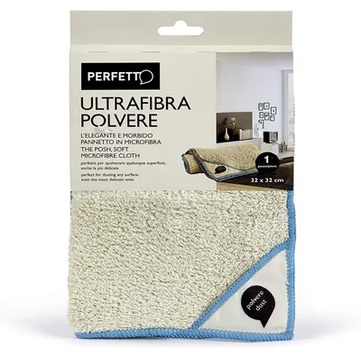 Produktbild von Perfekt ultrafibra Tuch Staub, Stoff, EIS, 32 x 32 x 0.5 cm