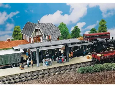 Produktbild von Faller H0 120192 Bahnsteig mit Überdachung Bausatz 1:87