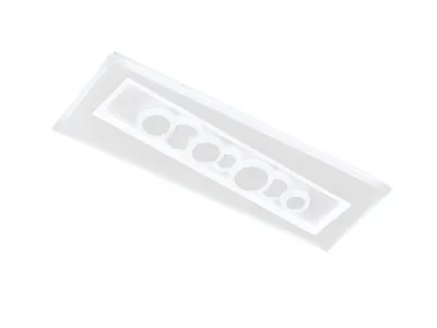 Produktbild von Fischer & Honsel Ratio LED Wandleuchte 22W Tunable white steuerbar dimmbar Acryl weiß + Fernbedienung 21414
