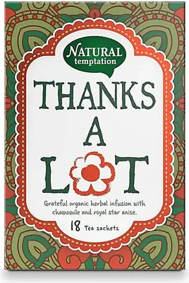 Immagine prodotto di Natural Tentation Thanks A Lot Tisana Biologica --confezione Da 5 Pz - 27 G
