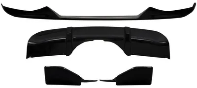 Image de Kit de carrosserie comprenant un spoiler avant pour BMW X5 F15 (modèles 2014-2018), un diffuseur et un ensemble aérodynamique de style M Technik.