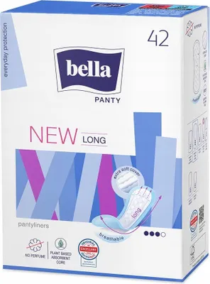Obrázek produktu pro Bella Panty Long wkładki higieniczne 42 szt.