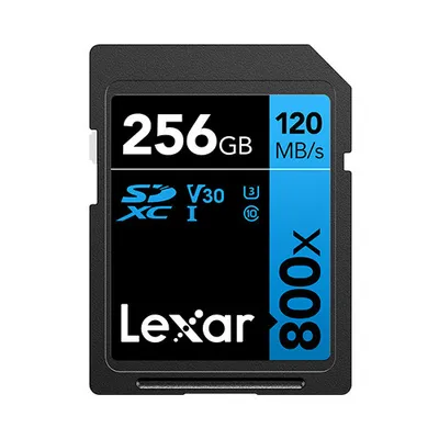 Obrázok produktu pre Lexar 800x 256 GB SDXC UHS-I Class 10