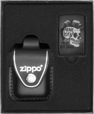 Obrázek produktu pro Sada zapalovačů ZIPPO PUNK ROCK SKULL dárek No3