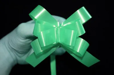 Image de Rubans, boucles, 3 cm, 25 pièces, vert