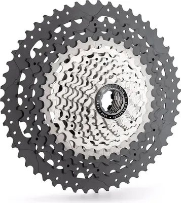 Immagine prodotto di Cassetta pignoni Miche 'XM 12', 12 velocità, 11-51 denti, Shimano/SRAM, argento/nero