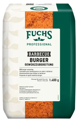 Produktbild von Fuchs Foodservice BBQ Burger Gewürzzubereitung Packung 1400g