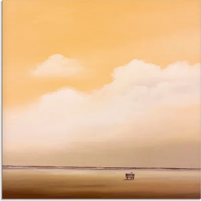 Produktbild von ARTland Glasbild Träumen Größe: 20x20 cm