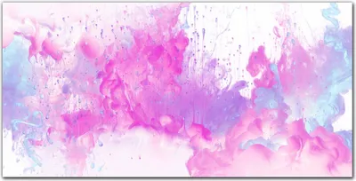 Produktbild von Coloray Küchenrückwand 100x50 Spritzschutz aus Glas - rosa Wolken