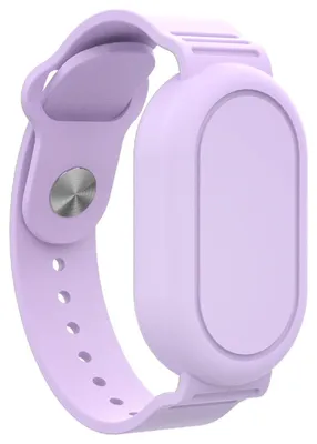 Obrázok produktu pre Pre Samsung Galaxy SmartTag 2 Vodotesné silikónové ochranné puzdro na zápästie Purple
