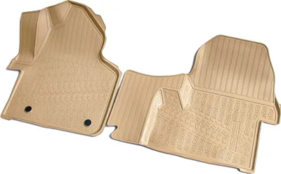 Immagine prodotto di 3D Gomma Tappetini per Mercedes Sprinter W907 Anno Da 2018> Beige Con Bordo