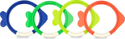 Produktbild von Bestway® Lil' Fish™ Tauchringe-Set ab 3 Jahren, 4er-Set
