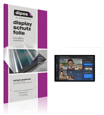 Image de 2x Film de protection d'écran pour ZENTALITY C-710 PRO protecteur clair dipos