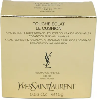 Produktbild von Yves Saint Laurent Touche Eclat Le Cushion Refill, Kapsel, Flüssigkeit, Beige, BD50, Mittel, Universal