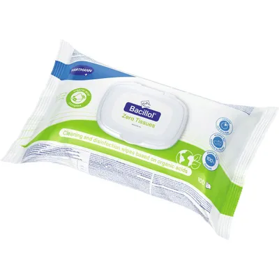 Produktbild von Hartmann Bacillol® Zero Tissues Reinigungs- und Desinfektionstücher