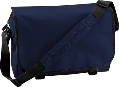 Immagine prodotto di BagBase BG21 | Borsa Messenger a tracolla | 38 x 30 x 12 cm - Colore: French Navy - Dimensioni: 38 x 30 x 12 cm