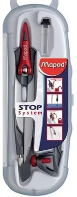 Zdjęcie produktu dla Maped 196100, Aluminium, Czarny, Czerwony, Aluminium