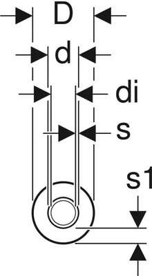 Produktbild von Geberit 619121001 Systemrohr ML, rund vorgedämmt 10mm