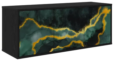 Obrázek produktu pro vidaXL Nástěnná televizní skříňka WIJHE, 102 x 33 x 40 cm, dřevotřísková deska