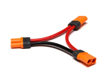 Image de Faisceau de câbles pour batterie Spektrum SPMXCA506 série IC5, 4" / 100 mm, 10 AWG