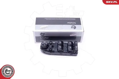 Produktbild von ESEN SKV 37SKV036 Fensterheberschalter für BMW 5 Limousine (E60) Vorne Fensterheber Schalter