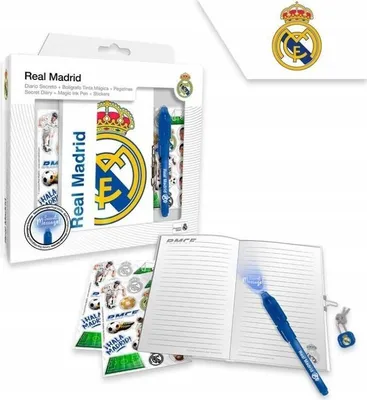 Produktbild von Real Madrid-Tagebuch +  Zauberstift
