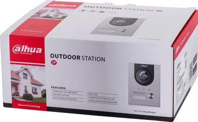 Produktbild von Dahua Technology VTO2202F-P-S2 Video-Zugangssystem 2 MP Silber
