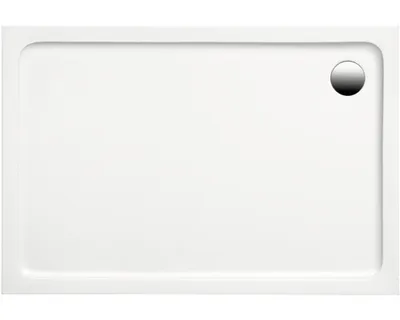 Produktbild von OTTOFOND Duschwanne Mambu 80 x 120 x 3 cm weiß glänzend glatt 901801