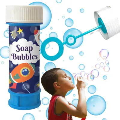 Produktbild von Magische Seifenblasen Weltraumthema Weltraumflüssigkeitsset für Kinder 60 ml 300230