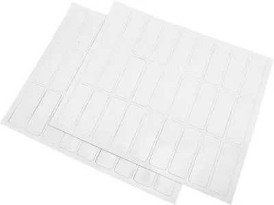 Produktbild von Magnetische Namensetiketten, 54 Stück, abnehmbar, für Whiteboards und Kühlschränke